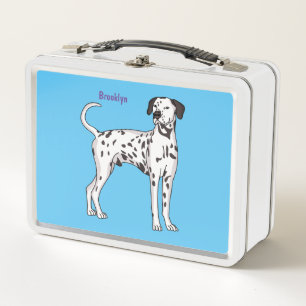 Lunch Box Caricature pour chien dalmate