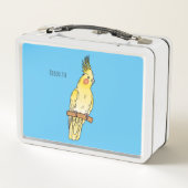 Lunch Box Caricature pour oiseaux Cockatiel (Dos)