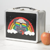 Lunch Box Carlin arc-en-ciel mou (En situation)