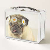 Lunch Box Carlin avec couronne de marguerite (Devant)