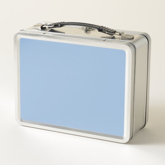 Lunch Box Carolina bleu couleur solide (Dos)