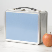 Lunch Box Carolina bleu couleur solide (En situation)