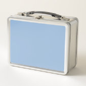 Lunch Box Carolina bleu couleur solide (Devant)