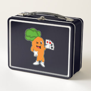Lunch Box Carotte au Poker avec cartes de Poker
