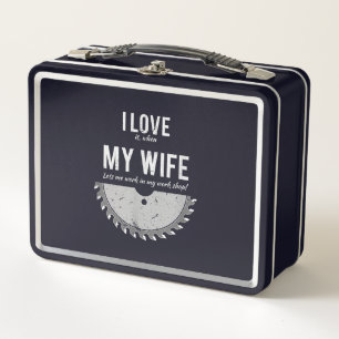 Lunch Box Carpenter Funny Wood Working Gig Noël