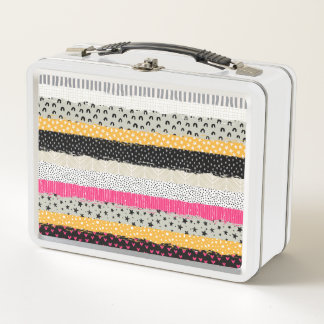 Lunch Box Carrelage en Patchwork : Conception Versatile Sans