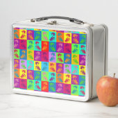 Lunch Box Carrés Pop Geisha (En situation)