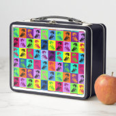 Lunch Box Carrés Pop Geisha (En situation)