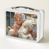 Lunch Box Carrousel avec ours en peluche (Dos)