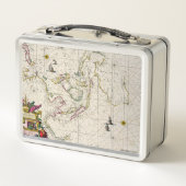 Lunch Box Carte antique des Indes est (Dos)