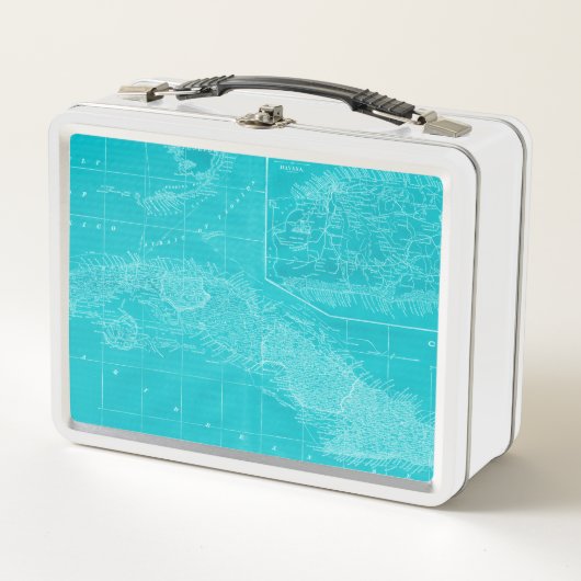 Lunch Box Carte Blue Cuba (Devant)