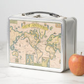 Lunch Box Carte de grandes aventures (En situation)