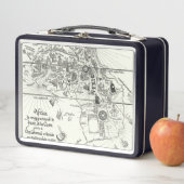 Lunch Box Carte de l'Afrique | 1500 (En situation)