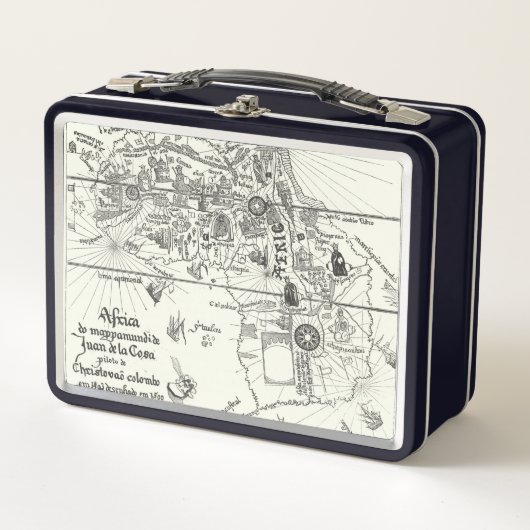 Lunch Box Carte de l'Afrique | 1500 (Devant)