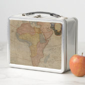 Lunch Box Carte de l'Afrique | 1700 (En situation)