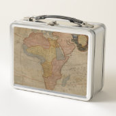 Lunch Box Carte de l'Afrique | 1700 (Devant)