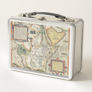 Lunch Box Carte de l'Afrique et de la péninsule Arabe