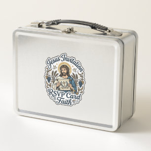 Lunch Box Carte de réponse à l'invitation de Jésus Foi Invit