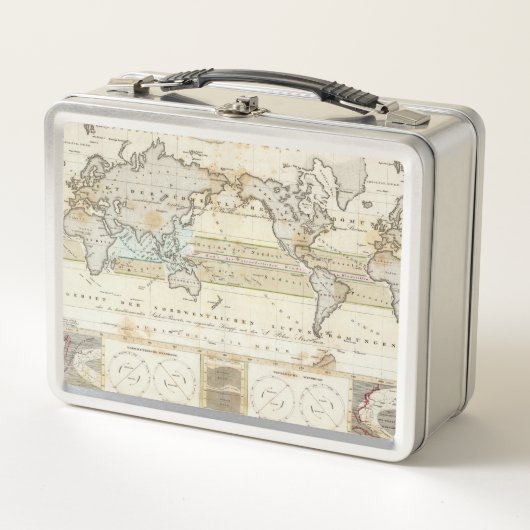 Lunch Box Carte de vent de la terre (Devant)