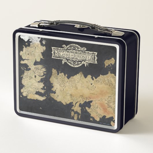 Lunch Box Carte de Westeros (Dos)