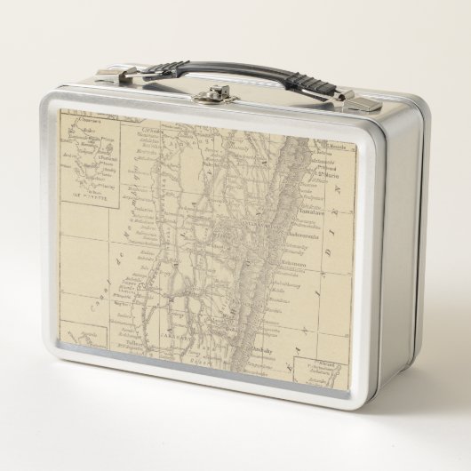 Lunch Box Carte du Madagascar (Devant)