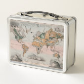 Lunch Box Carte géologique du monde (Dos)