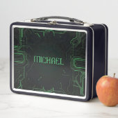 Lunch Box Carte mère verte d'ordinateur (En situation)