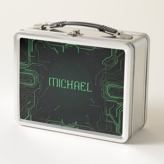 Lunch Box Carte mère verte d'ordinateur (Devant)