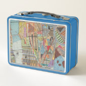Lunch Box Carte moderne de New York I (Dos)