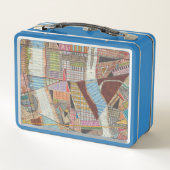 Lunch Box Carte moderne de New York II (Dos)