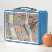 Lunch Box Carte moderne de New York II (En situation)