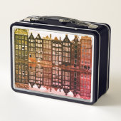 Lunch Box Carte postale Amster Dam (Dos)