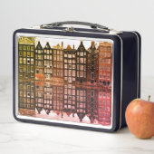 Lunch Box Carte postale Amster Dam (En situation)