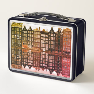 Lunch Box Carte postale Amster Dam