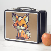 LUNCH BOX CARTOON FOX (En situation)