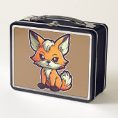 LUNCH BOX CARTOON FOX (Devant)