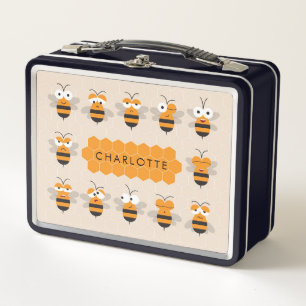 Lunch Box Cartoon mignon Miel Abeille de Miel