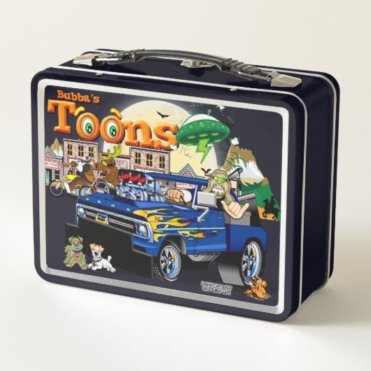 Lunch Box Cartoon Route 66 (Dos)