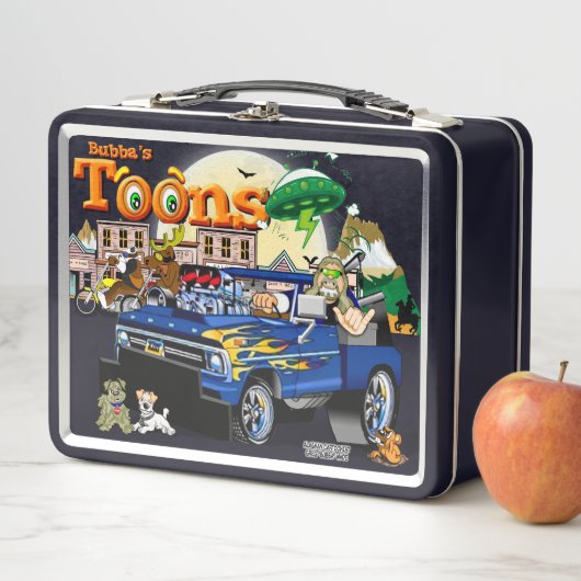 Lunch Box Cartoon Route 66 (En situation)