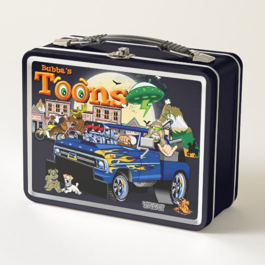 Lunch Box Cartoon Route 66 (Devant)