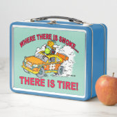 LUNCH BOX CARTOON STOCK VOITURE RACING TOAD (En situation)