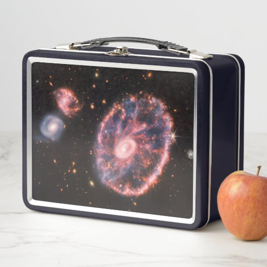 Lunch Box Cartwheel Galaxy, James Webb Télescope Spatial (En situation)