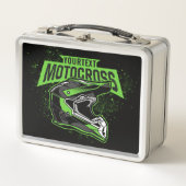 Lunch Box Casque de course de motocross motocross personnali (Devant)