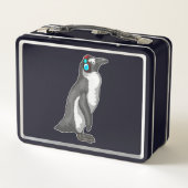 Lunch Box Casque de musique Penguin (Dos)