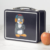 Lunch Box Casque de musique Penguin (En situation)