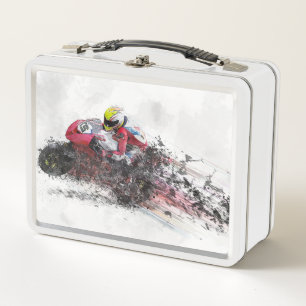 Lunch Box Casque de vitesse moto