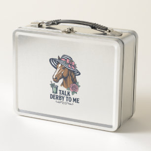Lunch Box Casquette de cheval Derby vintage Talk Derby To Me