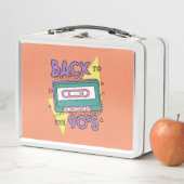 Lunch Box Cassette Classique de la Nostalgie des Années 90 (En situation)