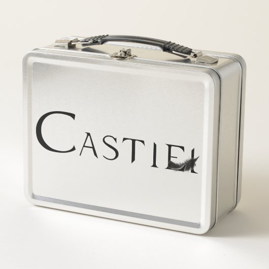 Lunch Box Castille avec plumes (Devant)