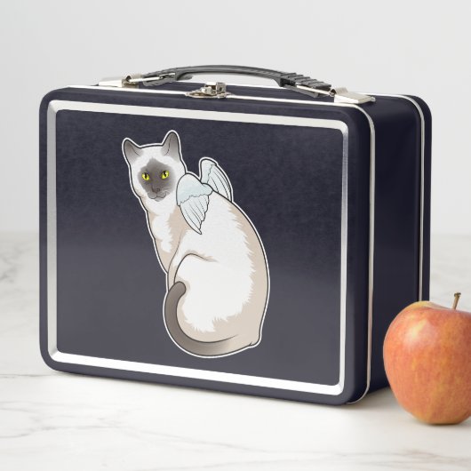 Lunch Box Cat Angel (En situation)